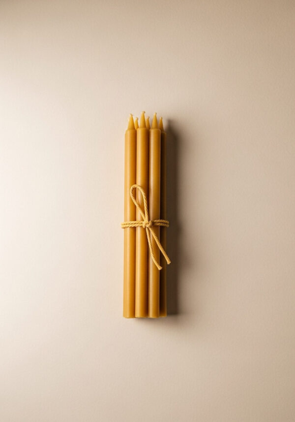 Beeswax Tapers