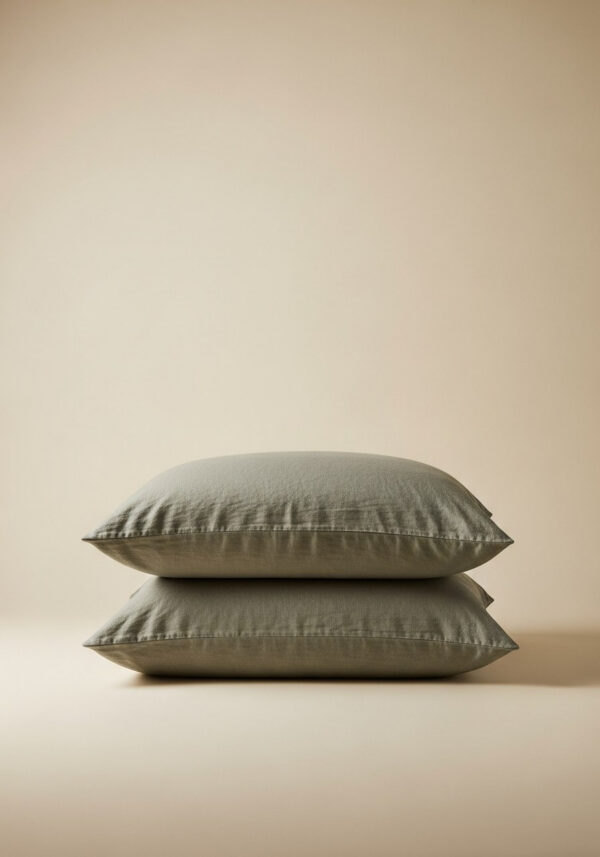 Stonewashed Linen Shams