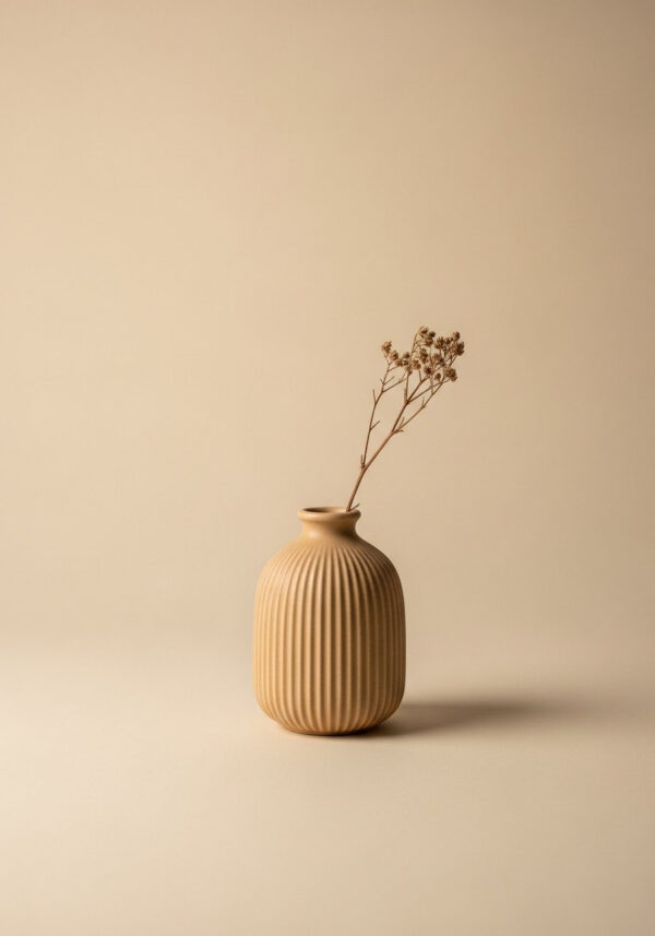 Vale Ribbed Bud Vase