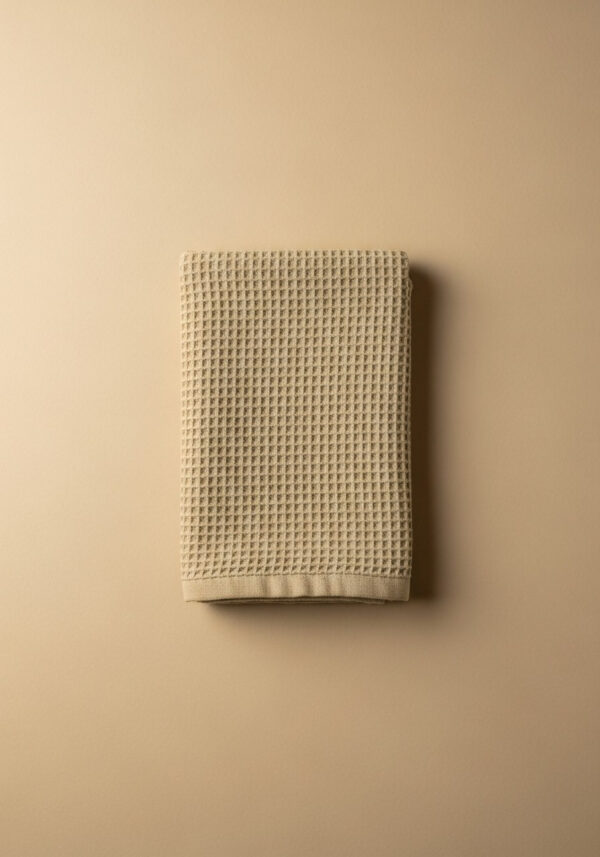 Waffle-Weave Hand Towel